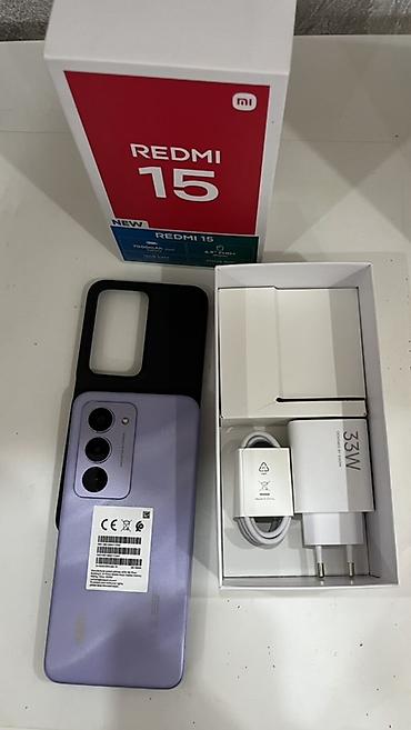 айфон 18 купить: Redmi, Redmi 15, Новый, 256 ГБ, цвет - Фиолетовый — 1