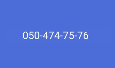 SİM-kartlar: Nömrə: ( 050 ) ( 504747576 )
