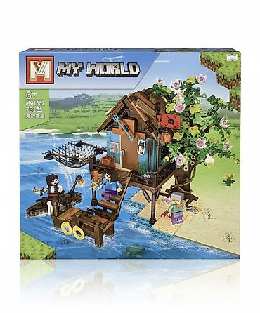 Игрушки: Конструктор My World MG1382 «Домик у воды» - Тематика: в стиле — 1