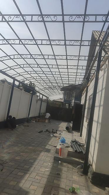 Навесы: Навес, Другая форма, Металл, Поликарбонат, Новый, Установка — 8