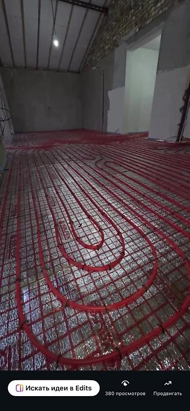 тёплые полы отопление: Выезд бесплатный Монтаж водяного теплого пола под стяжку - — 5