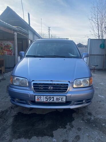 баткен авто: Hyundai Trajet: 2001 г., 2 л, Механика, Дизель, Минивэн