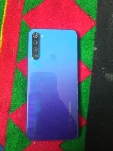телефоны редмт: Xiaomi, Redmi Note 8T, Б/у, 64 ГБ, цвет - Синий, 2 SIM