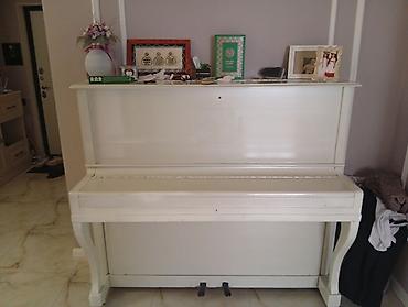 Ağ rəngli akustik pianino – vertikal (upright) model. Xüsusiyyətlər lalafo.az -da Ağ rəngli akustik pianino – vertikal (upright) model. Xüsusiyyətlər