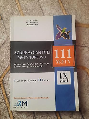 İdman və hobbi: Məhsul: “Azərbaycan dili – Mətn Toplusu: 111 mətn (IX sinif)” — 1