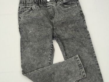 spodnie woskowane z guzikami: Джинси, Little kids, 8 р., 116/122, стан - Дуже гарний