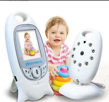Радио аркылуу бала көзөмөлдөө: Видеоняня Baby Monitor VB601 с режимом ночного видения и двусторонней — 4