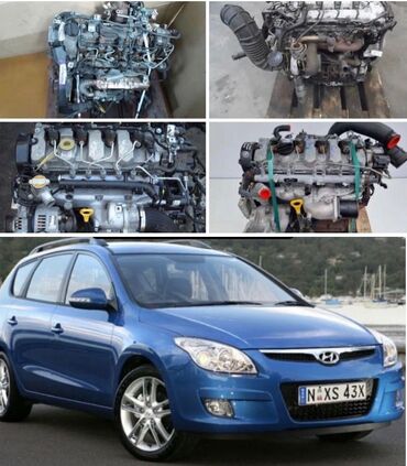 604 mator: Hyundai i30 1.6 Dizel və 1.4 Benzin modelinə aid motor və digər