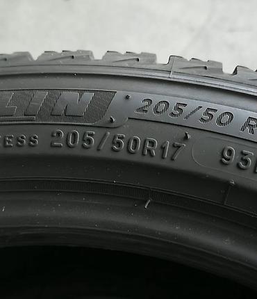 13 175 70: Шины 205 / 50 / R 17, Зима, Б/у, Комплект, Легковые, Michelin — 3