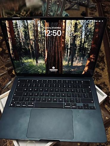 ноутбук apple цена бишкек: Apple MacBook M2 air" (чёрный «Midnight») — поколение на чипе m2 — 1