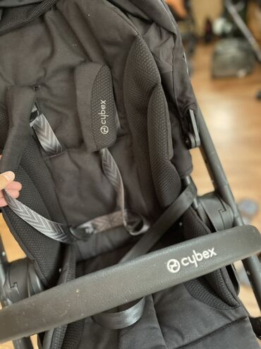 Коляски: Коляска, цвет - Черный, Б/у — 13