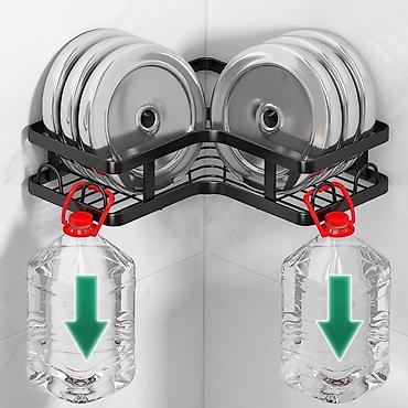 Другие хозтовары: Полка для ванной комнаты Нержавеющая кухонная / ванная полка для — 8