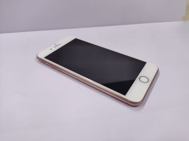 плата на айфон 7: IPhone 8 Plus, Колдонулган, 64 ГБ, Rose Gold, Заряддоочу түзүлүш, Кабель, 100 %