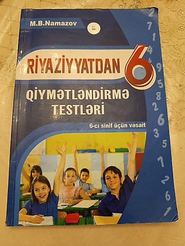 Testlər: Məhsul: “Riyaziyyatdan Qiymətləndirmə Testləri – 6-cı sinif üçün — 1