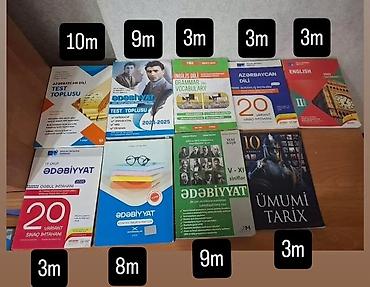 Tədris ədəbiyyatı: Ustundeki qiymetlerden elave endirim olunacaq real aliciya.Her biri — 2
