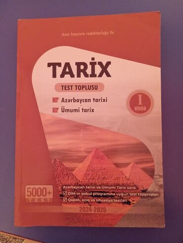 Testlər: Azərbaycan Tarixi Testlər 10-cu sinif, Anar İsayev, 1-ci hissə, 2024 il lalafo.az -da Testlər: Azərbaycan Tarixi Testlər 10-cu sinif, Anar İsayev, 1-ci hissə, 2024 il