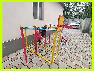 Другие игровые комплексы: Детский Турник с Баскетбольным кольцом Игровой комплекс 4 в 1 Турник at lalafo.kg — 7 Другие игровые комплексы: Детский Турник с Баскетбольным кольцом Игровой комплекс 4 в 1 Турник — 7