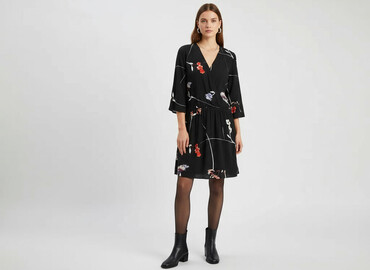 czerwona sukienki plus size: H&M, Сукня жіноча, розмір S