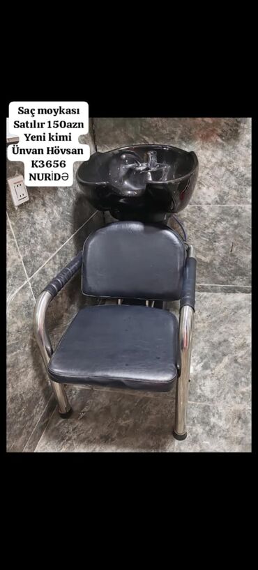 Saç moykası Satılır 150₼ Yeni kimi Ünvan Hövsan K3656 NURİDƏ (yalnız