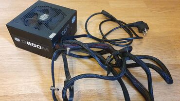 Sərt disklər (HDD): Qida bloku Cooler Master, 650 W, İşlənmiş
