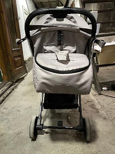 Коляски: Коляска, цвет - Серебристый, Б/у — 6