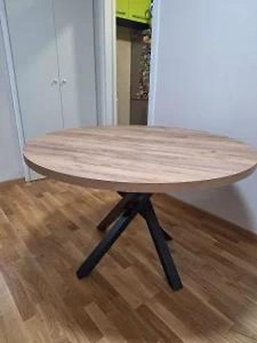 Setovi stolova i stolica: Okrugli trpezarijski stolovi po meri k003 | — 2