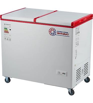 Soyuducular: №: 3961 Məhsulun adı: Dondurucu qutu Shivaki SFC130, ağ, 250 L Brend — 6