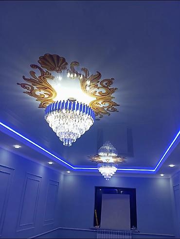 Натяжной потолок: Натяжной потолок Матовое Монтаж — 21