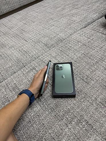 iphone 7 silver: IPhone 13 Pro Max, Б/у, 128 ГБ, Alpine Green, Коробка, Кабель, Чехол, 87 % — 2