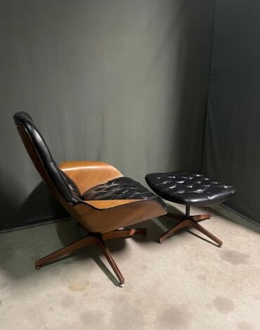 Stolice: Столица и пуф Plycraft "Mr. Chair et Ottoman" Откријте ову иконичну — 2