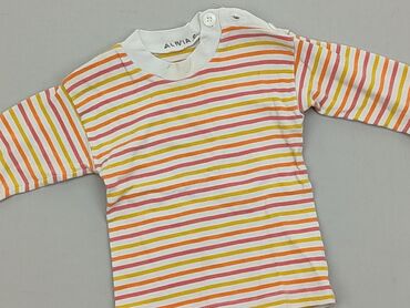 bluzki z gumką w pasie: Bluzka, 9-12 m, stan - Dobry