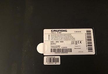 sn tv: Grundig Vision 6 32-6801 LCD televizor - Ekran: 32 düym - Güc — 1