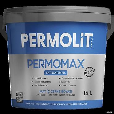 Новое на lalafo: Permolit mat daxili divar boyası 2.5 L Bütün kateqoriyalar • Ev və — 1