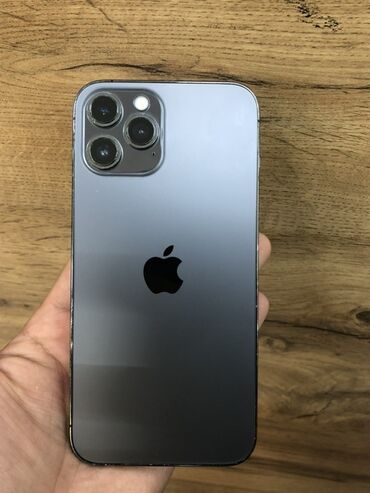 камера задняя: IPhone 12 Pro Max, 128 ГБ, Графит, 96 %