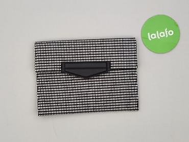 a blik: Kopertówka damska w czarno-białą kratkę - Styl: elegancka kopertówka — 2