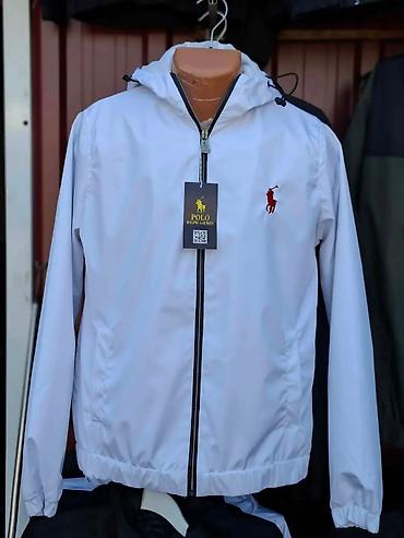 Šuškavci: Muške lagane vetrovke sa kapuljačom - Model: vetrovke na rajsferšlus — 1