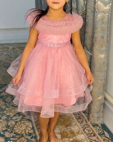 Платья: Детское платье, цвет - Белый, Новый — 13