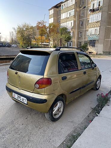 devo matiz: Daewoo Matiz: 1999 г., 0.8 л, Механика, Бензин, Хэтчбэк — 5