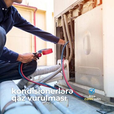 Kondisionerlər: Təmir, Split kondisionerlər, Təmizləmə, Zəmanətlə — 2