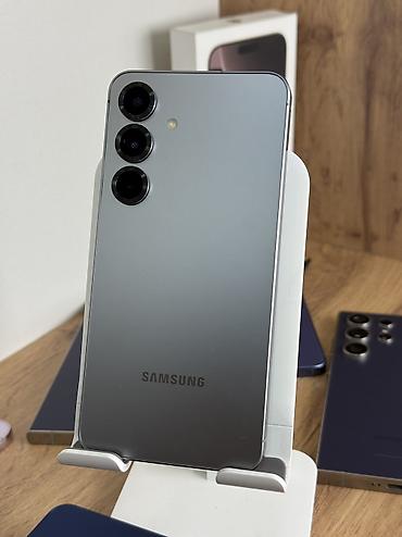 iphone 2 sim: Samsung Galaxy S25, Б/у, 256 ГБ, цвет - Серый, 1 SIM, eSIM — 1