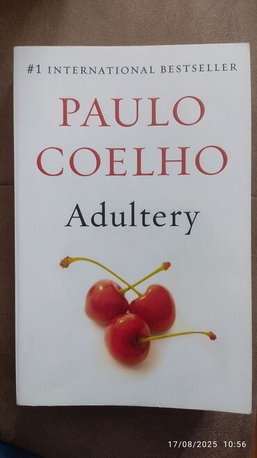 Qoruyucu plyonka və şüşələr: Bədii kitab: Adultery (Xəyanət) Yazıçı: Paulo Coelho Dili: İngilis