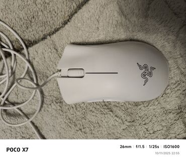Mauslar: Məhsul: Razer DeathAdder Essential – simli oyun siçanı (White Edition) — 10
