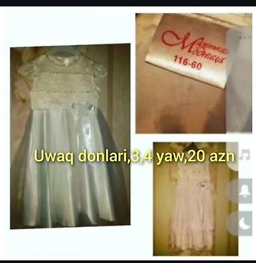 zerli donlar: Uwaq geyimleri yenidi. rusiyanindi. 6.7.8 yaw ucun.qiymetler ferqlidi — 2