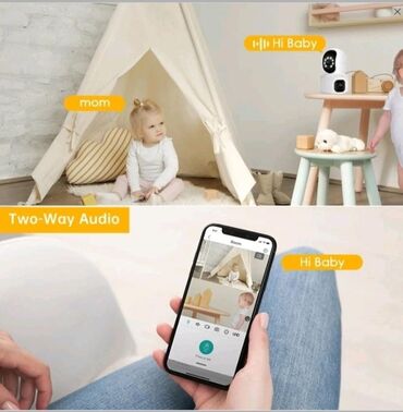 Видеонаблюдение: Видеокамера наблюдения поворотная, 2 камеры в одной. Звук, запись на — 9