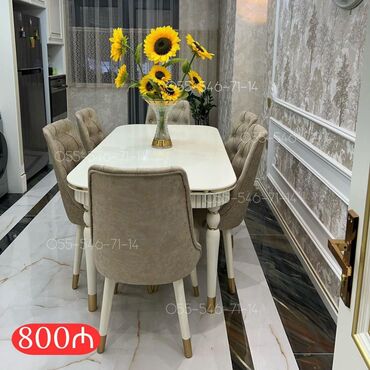 Komodlar: Mətbəx üçün, Yeni, 4 stul