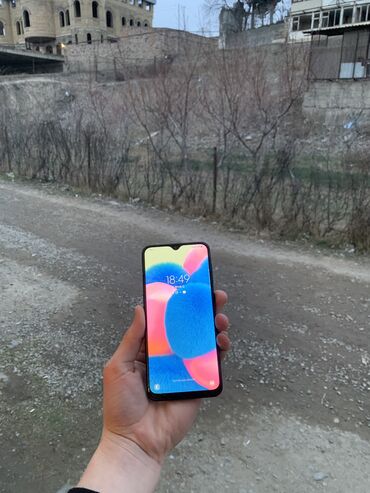 samsung a10 qiymeti optimal: Samsung Galaxy A30, 32 GB, rəng - Göy, Düyməli, Barmaq izi, İki sim kartlı