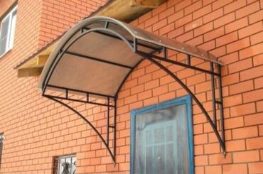 перил: Чатыр, Аркалуу, Металл, Поликарбонат, Орнотуу