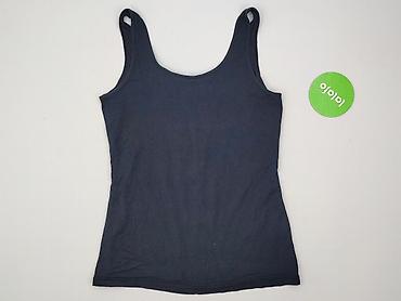 czarne bluzki basic: Top damski, rozmiar S — 2