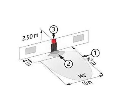 Ostali elektro materijali: B.E.G. LUXOMAT LC – spoljašnji PIR senzor pokreta, ugao detekcije 140° — 18