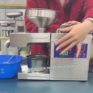 Ostali kuhinjski aparati: Električna presa za ulje – nerđajući čelik, digitalna kontrola - — 5